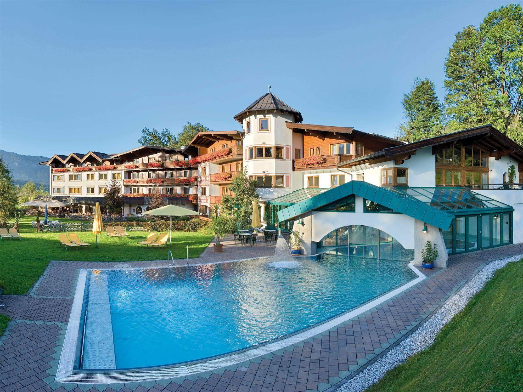 Erlebnishotel Kitzbuehler Horn Oberndorf in Tirol Buitenkant foto